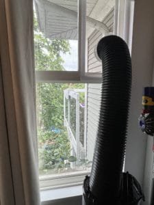 Plexiglass window panel