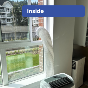 AC window panels Inside